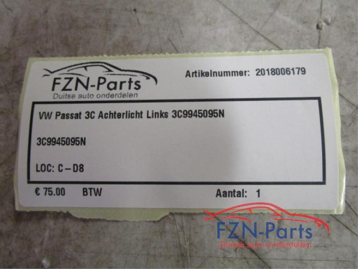 VW Passat 3C Achterlicht Links