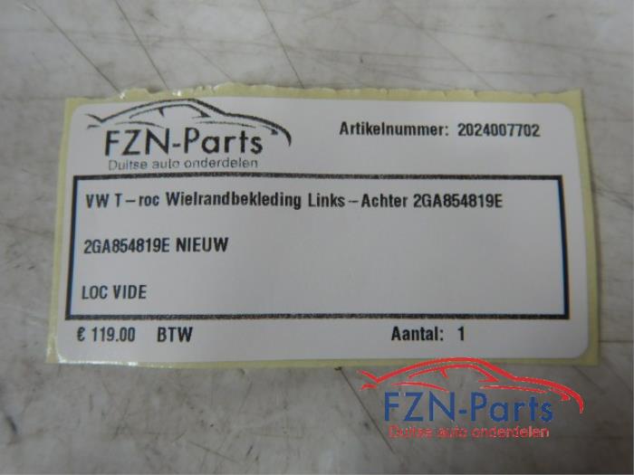 Wielrand achter Volkswagen T-Roc (22742703)