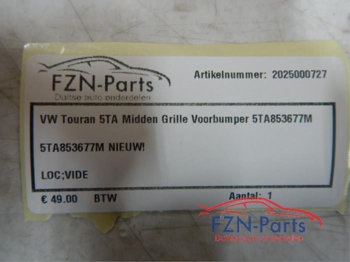 Grille Volkswagen Touran (22744256)