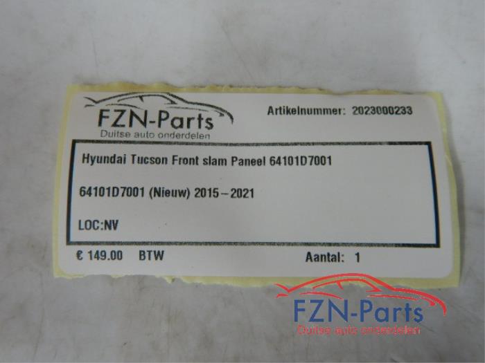 Hyundai Tucson Front Slam Paneel