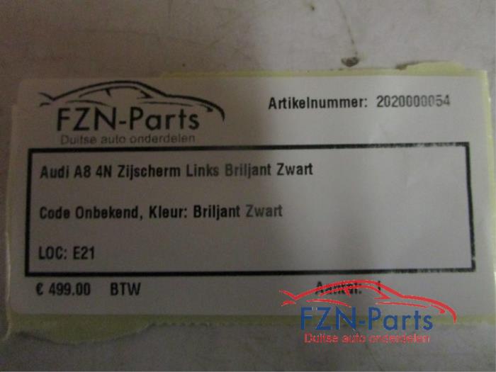 Audi A8 4N Zijscherm Links