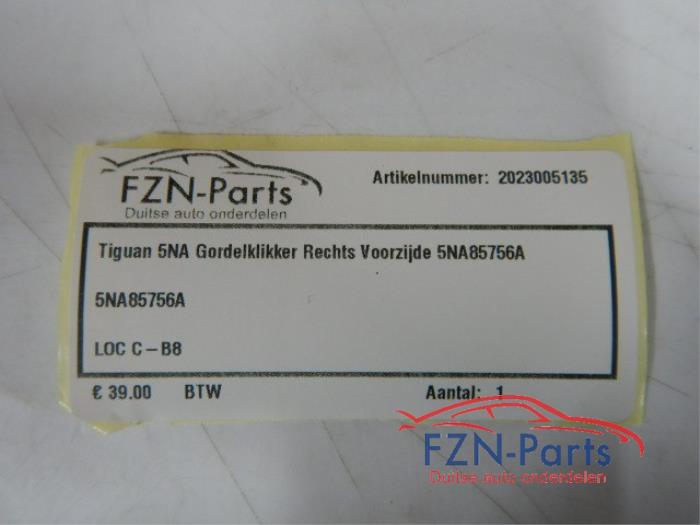 Gordelverklikker module Volkswagen Tiguan (22744829)