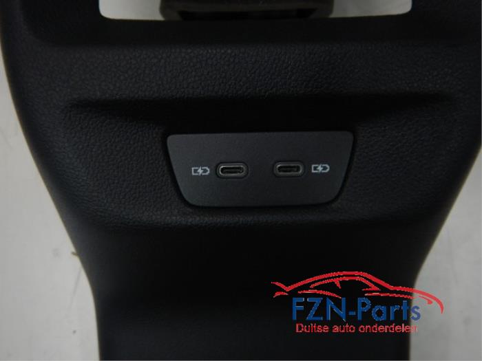 VW Tiguan 571 Middenconsole Armsteun Achterzijde USB-C