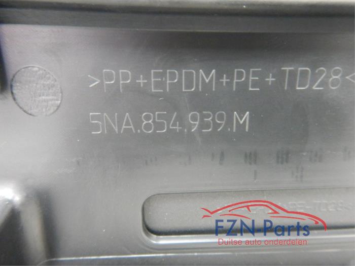 VW Tiguan 5NA R R-Line Sideskirt Links-Voor