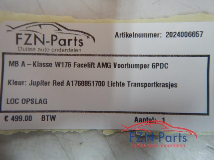 Mercedes-Benz A-Klasse W176 Facelift AMG Voorbumper 6PDC A