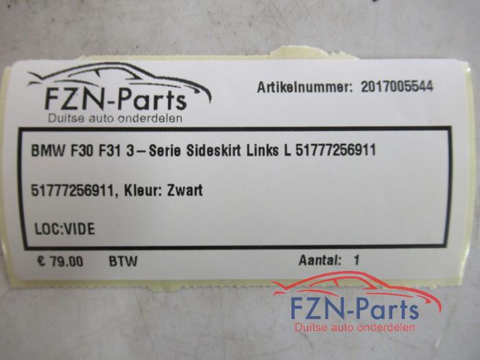 Zijskirt links BMW 3-Serie (22727621)