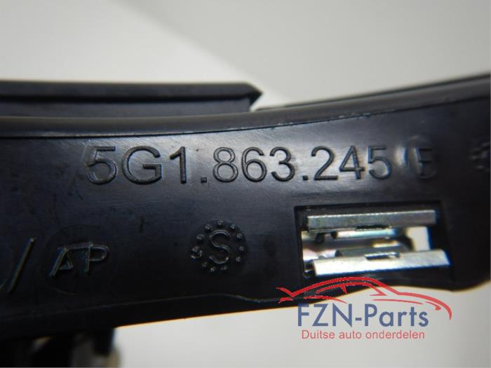 VW Golf 7 Inleg Middenconsole Carbon