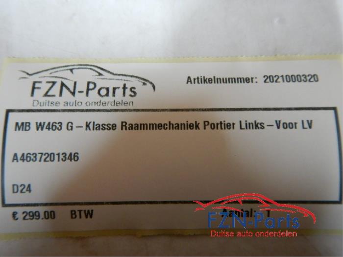 Ruitmechaniek 4Deurs links-voor Mercedes G-Klasse (22740972)