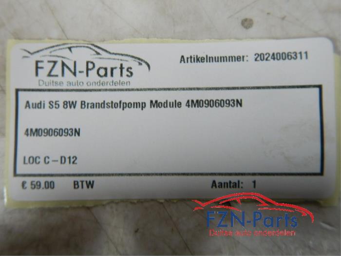Audi S5 8W Brandstof pomp Module