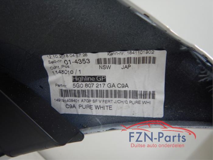 Voorbumper Volkswagen Golf (22722315)