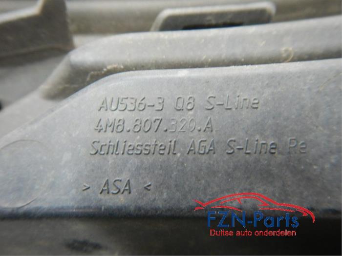 Diffuser achterbumper Audi Q8 (22738590)