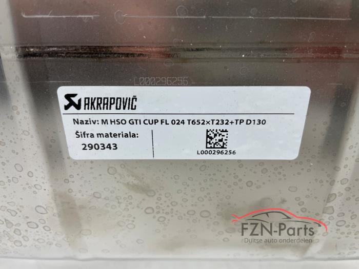 Uitlaat (compleet) Volkswagen Golf (22896373)