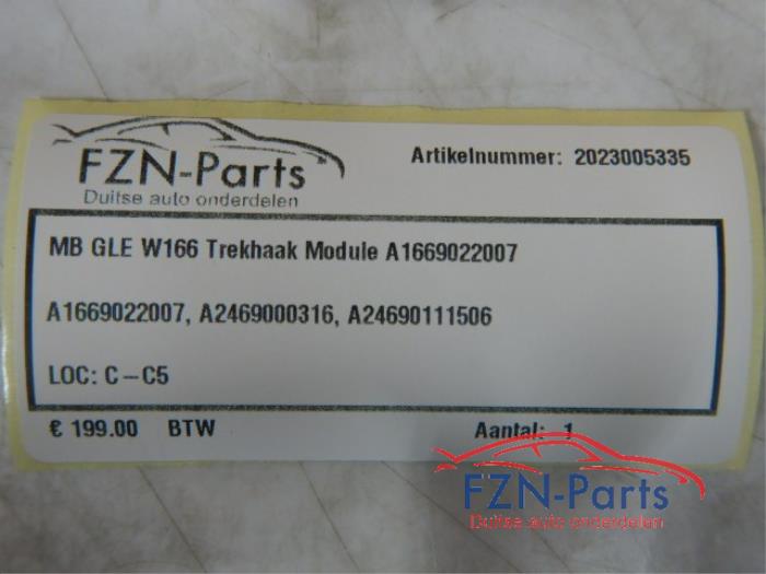 Trekhaak Module Mercedes GLE (22745717)