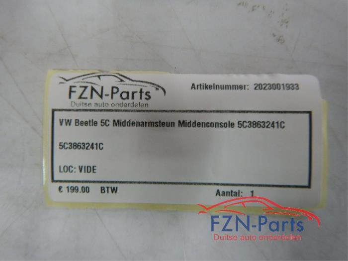 VW Beetle 5C Middenconsole Middenarmsteun