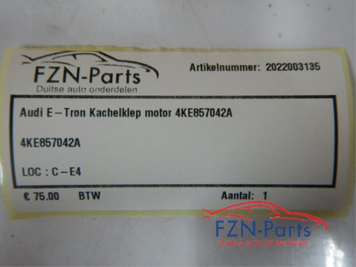 Kachelklep Motor Audi E-Tron (22742360)