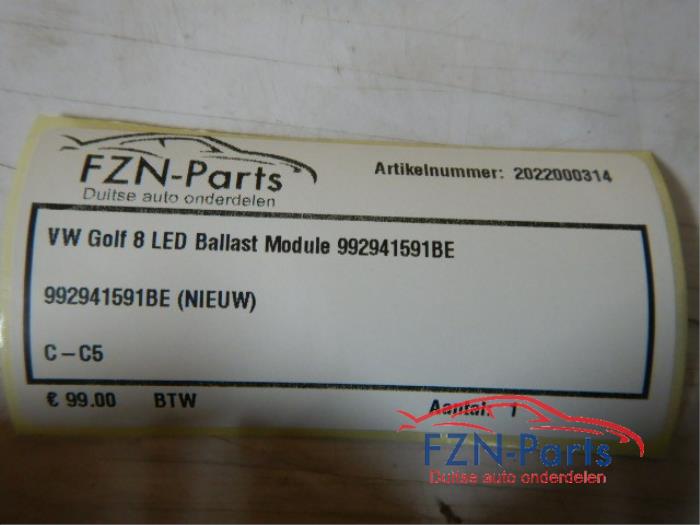 VW Golf 8 LED Ballast Module