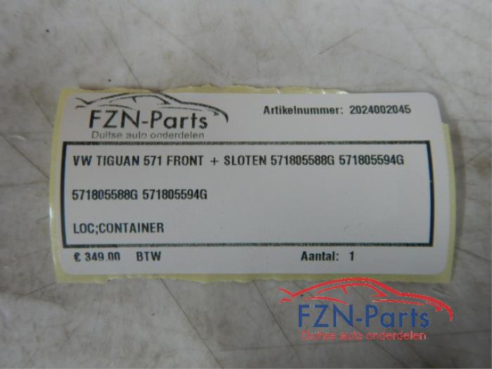 Frontdeel steun Volkswagen Tiguan (22741494)
