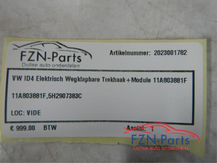 VW ID4 Elektrisch Wegklapbare Trekhaak + Module
