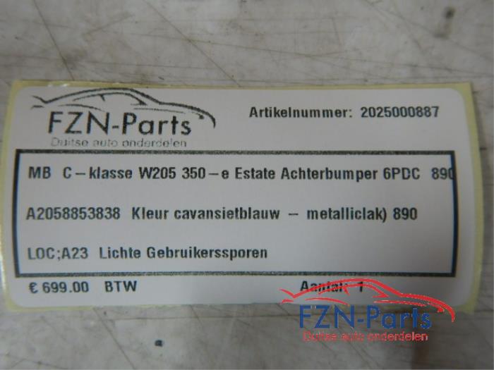 Achterbumper Mercedes C-Klasse (22723715)