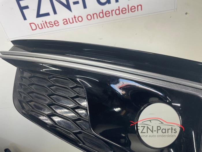 Audi A5 8W B9 Facelift S-Line Bumperinleg Chrome Rechts