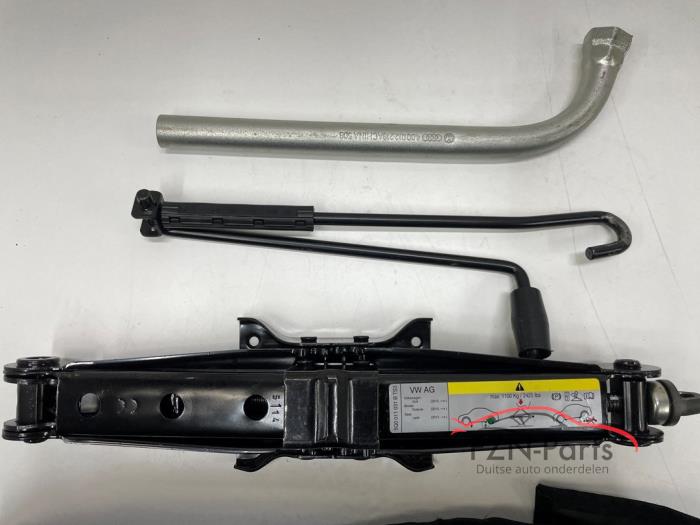VW golf 7 Gte Krik Met Zak En gereedschap
