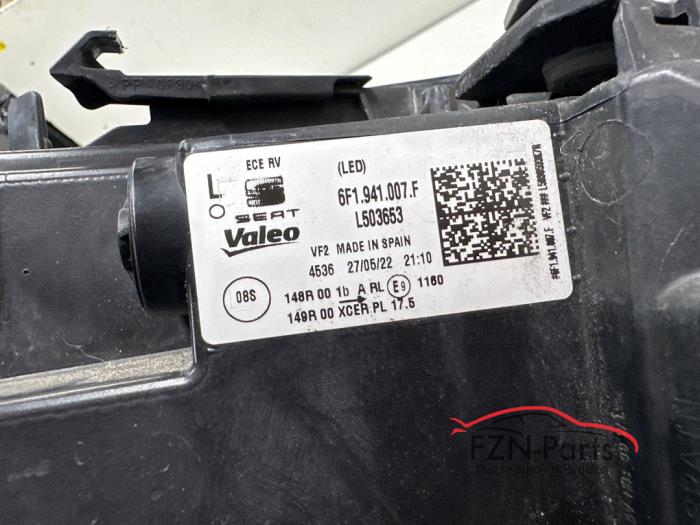 Seat Ibiza 6F1 Facelift Volled Koplamp Links Kaal