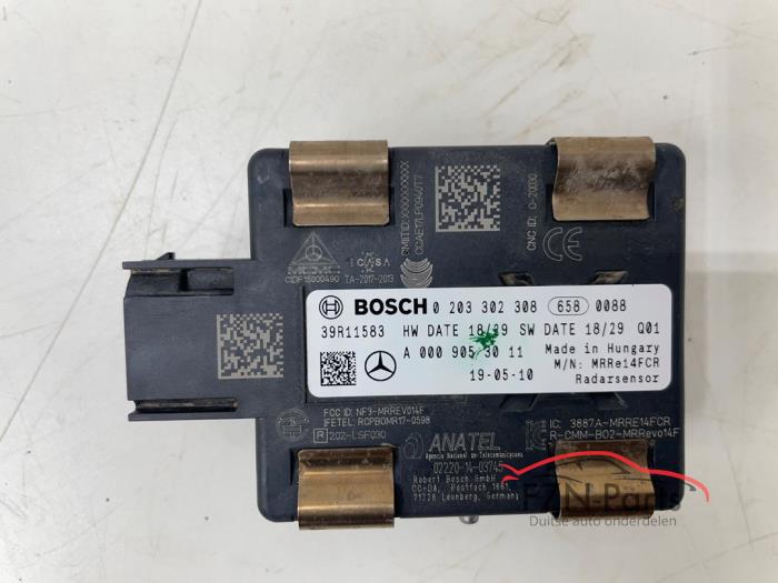 Mercedes-Benz Cla A118 Radar sensor Voorzijde