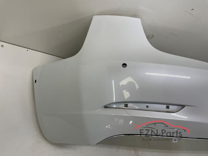 Tesla model 3 achterbumper Parelmoer wit 6PDC