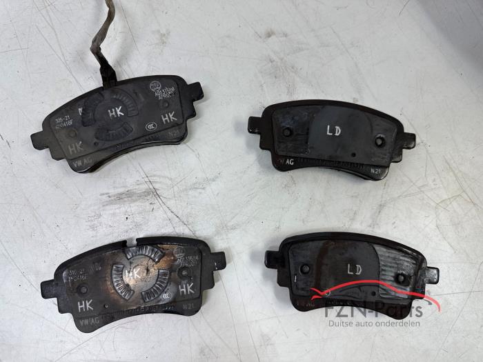 Audi A6 4K C8 Remschijven+blokken achterzijde 330MM