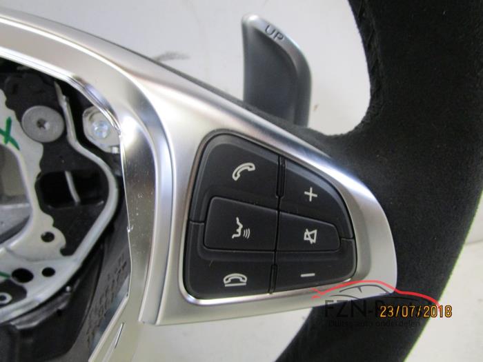 Mercedes-Benz W117 W176 W205 W213 W246 AMG Stuur Alcantara Leer MF+F1 A, B, C, E-Klasse, A45, CLA, GLA 45, C43, C63, E63