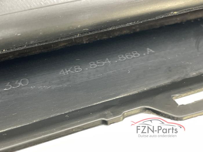 Audi RS6 4K C8 Inleg sideskirt Rechts Zwart