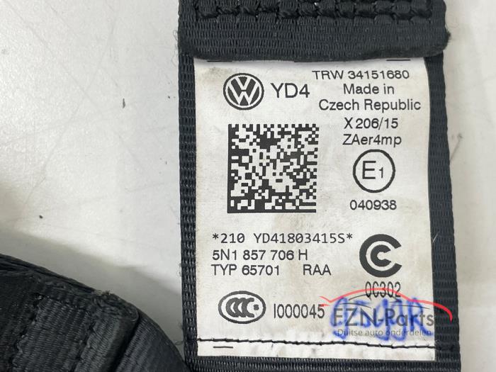 VW Tiguan 5N0 Gordel Rechts-voor