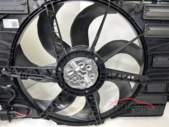 VW Golf 7 Ventilator Enkelfan + Koelluchtventilator + Behuizing