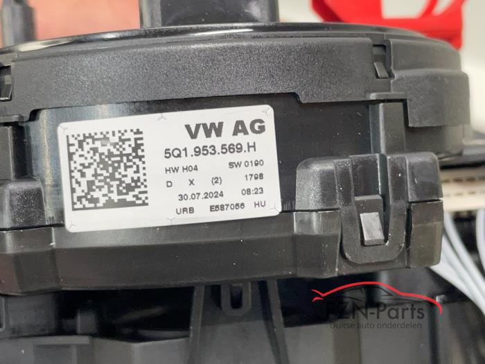 VW Touran 5TA Stuurkolomcombischakelaar Sleepring
