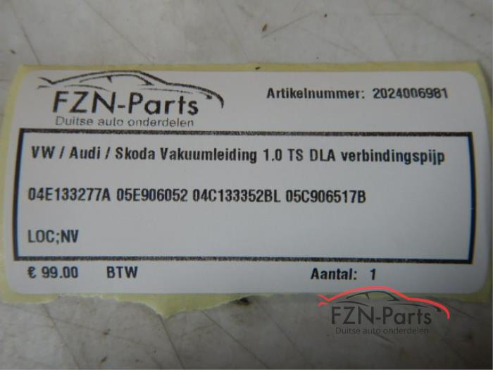 VW/Audi/Skoda Vacuumleiding 1.0 TSI DLA Verbindingspijp