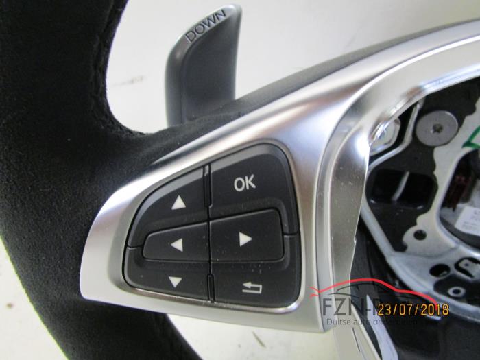 Mercedes-Benz W117 W176 W205 W213 W246 AMG Stuur Alcantara Leer MF+F1 A, B, C, E-Klasse, A45, CLA, GLA 45, C43, C63, E63