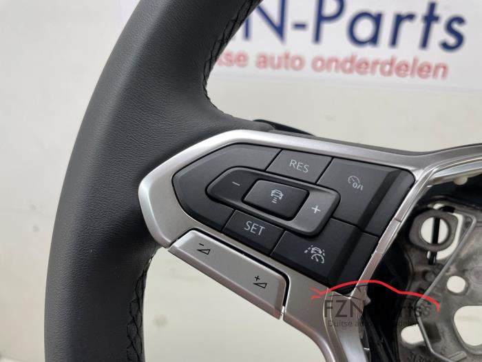 VW Touran 5TA Facelift Stuur Leer MF+ACC+VIEW+F1