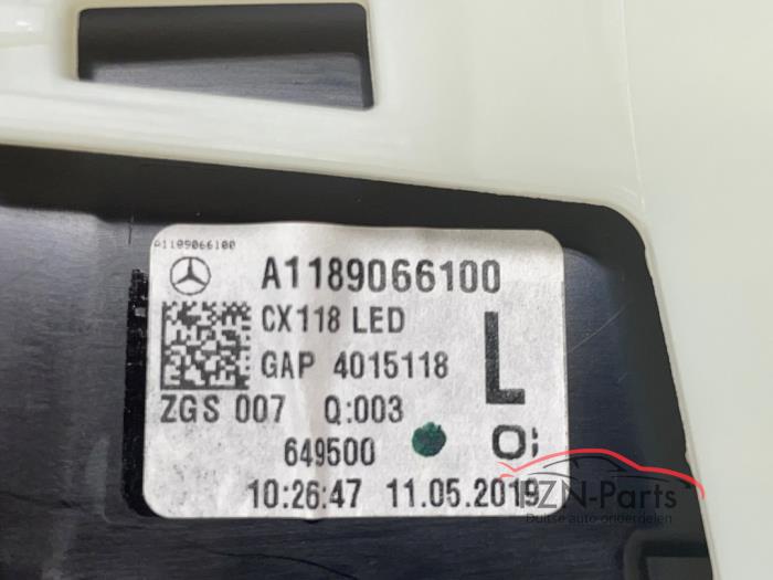 Mercedes-Benz CLA W118 Achterlicht LED Links-binnen