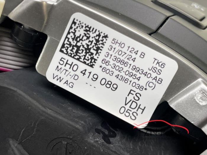 VW Touran 5TA Facelift Stuur Leer MF+ACC+VIEW+F1