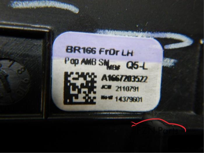 Mercedes-Benz GL-Klasse GL63 Dashboard Lijst/Portierverlicht L/R