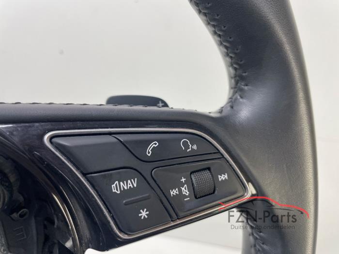 Audi A3 8V Facelift Stuur MF + F1 Platte onderkant