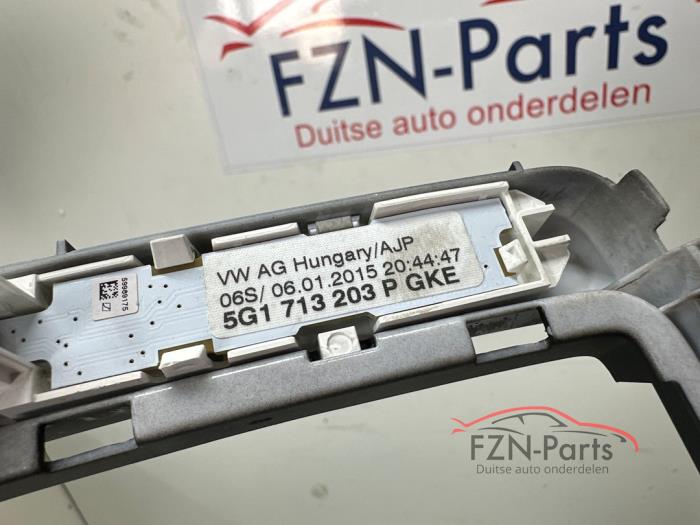 VW Golf 7 Versnellingspook Keuzehendel Inleg