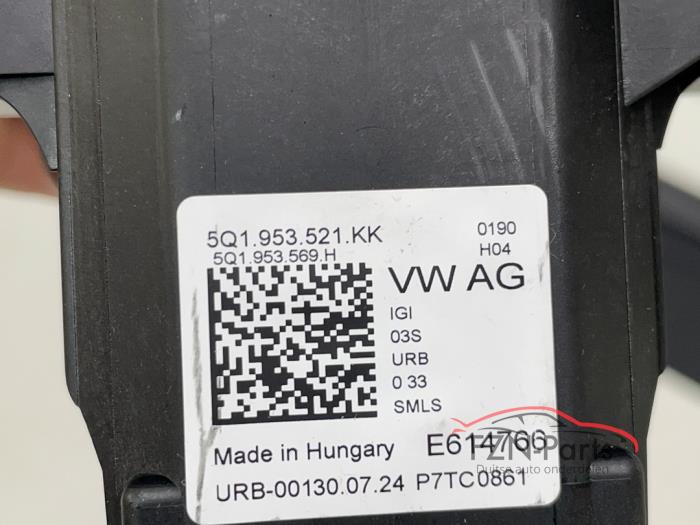 VW Touran 5TA Stuurkolomcombischakelaar Sleepring