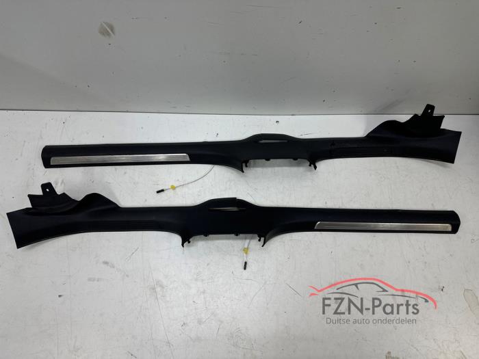 VW Golf 7 GTE LED Instaplijsten Set Blauw Verlicht