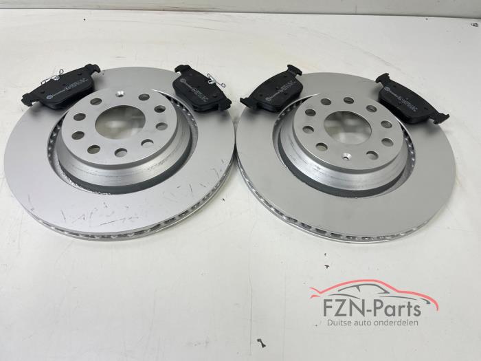VW Golf 7 8 GTI R Remschijven Oem Achterzijde + Remblokken Brembo