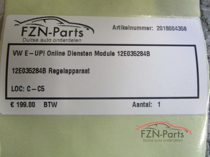 VW E-UP! Online Diensten Module
