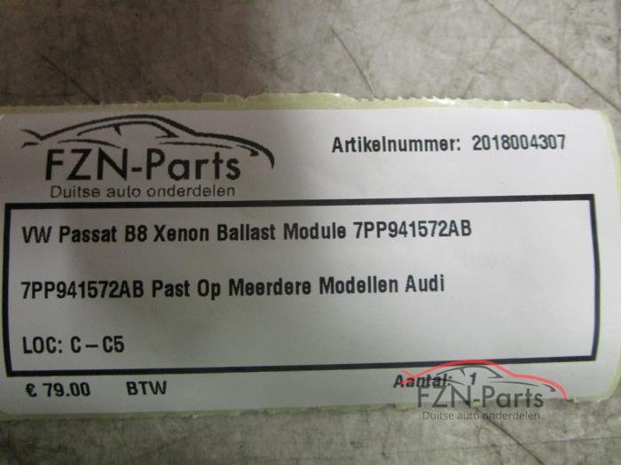 VW Passat B8 Xenon Ballast Module