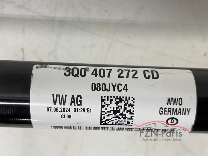 VW Touran 5TA 1.5 TSI Aandrijfas Links- Voor
