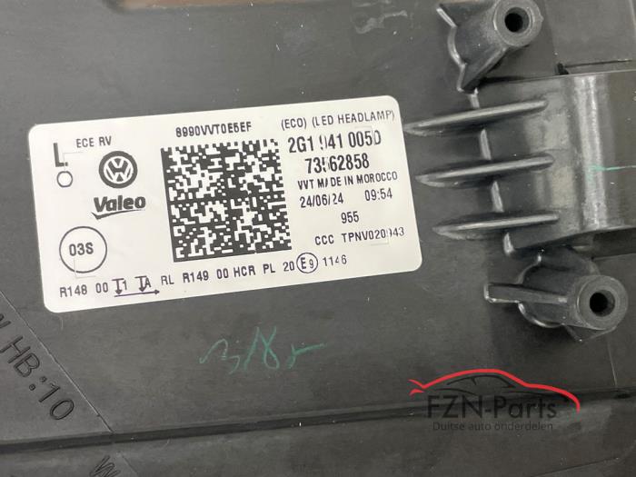 VW Polo 2G Facelift LED Koplamp Links NIEUW