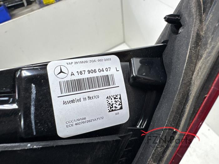 Mercedes-Benz GLE W167 Achterlicht Achterklep Links